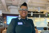 The Ivy School founder Kimberly Jackson was in Atlanta on Tuesday for a fellowship with New Orl ...