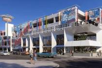 Renderings of the 18b Las Vegas Arts District Parking Garage (City of Las Vegas/KGA Architecture)