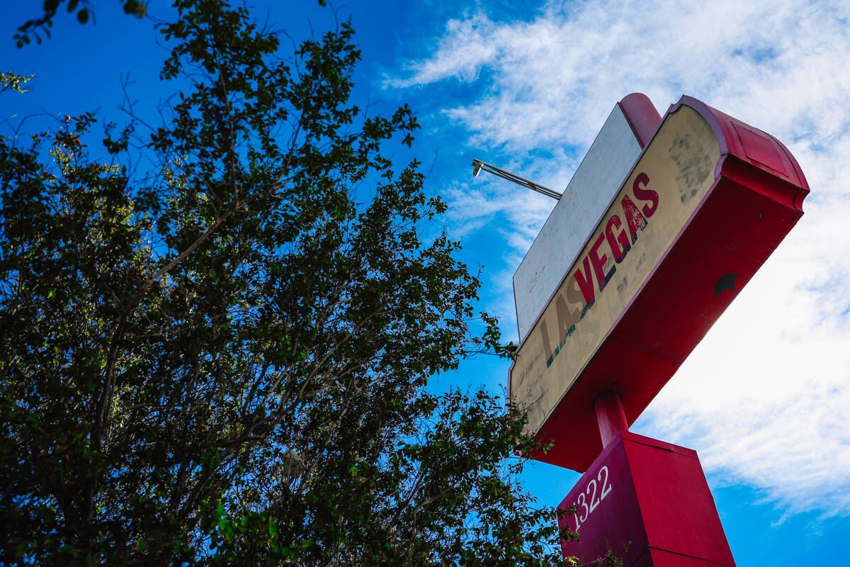 A hostel that was previously owned by Tony Hsieh is seen Friday, July 25, 2025, in Las Vegas. ( ...