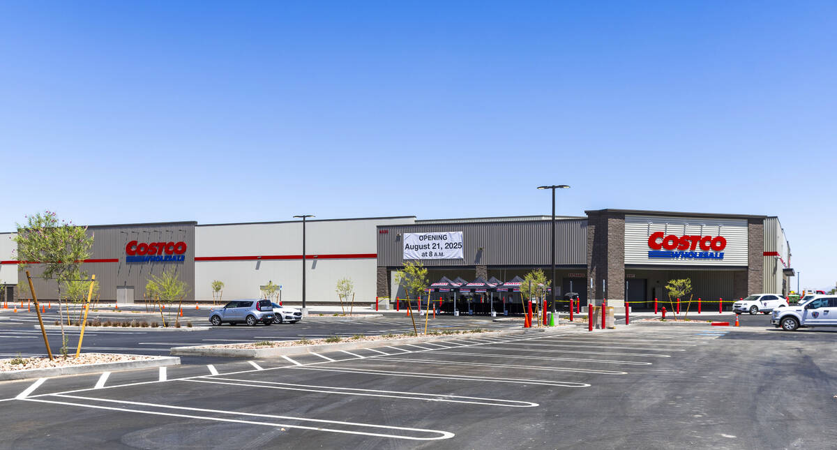 Exterior of the newest Costco which will open soon in the southwest valley on Wednesday, July 3 ...