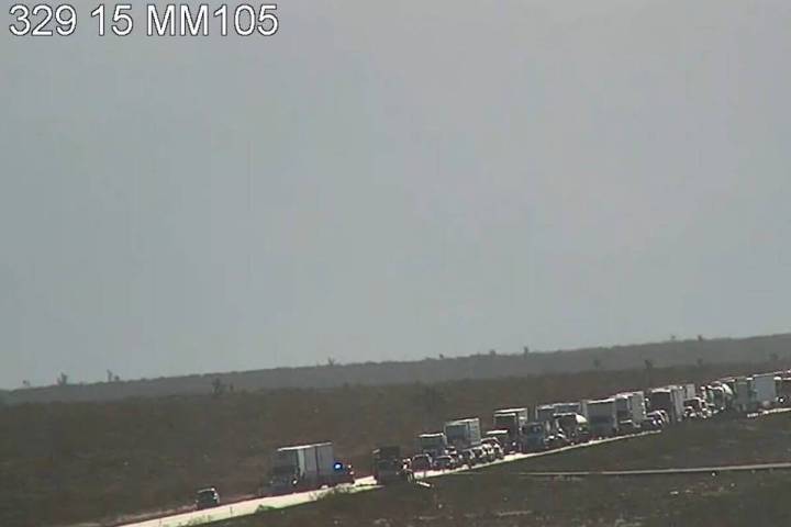 The Nevada Highway Patrol is investigating a fatal crash Thursday morning near Mesquite. (RTC)