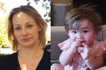 Whisper Owen and 8-month-old Sandra McCarty (Fresno County Sheriff’s Office/TNS)