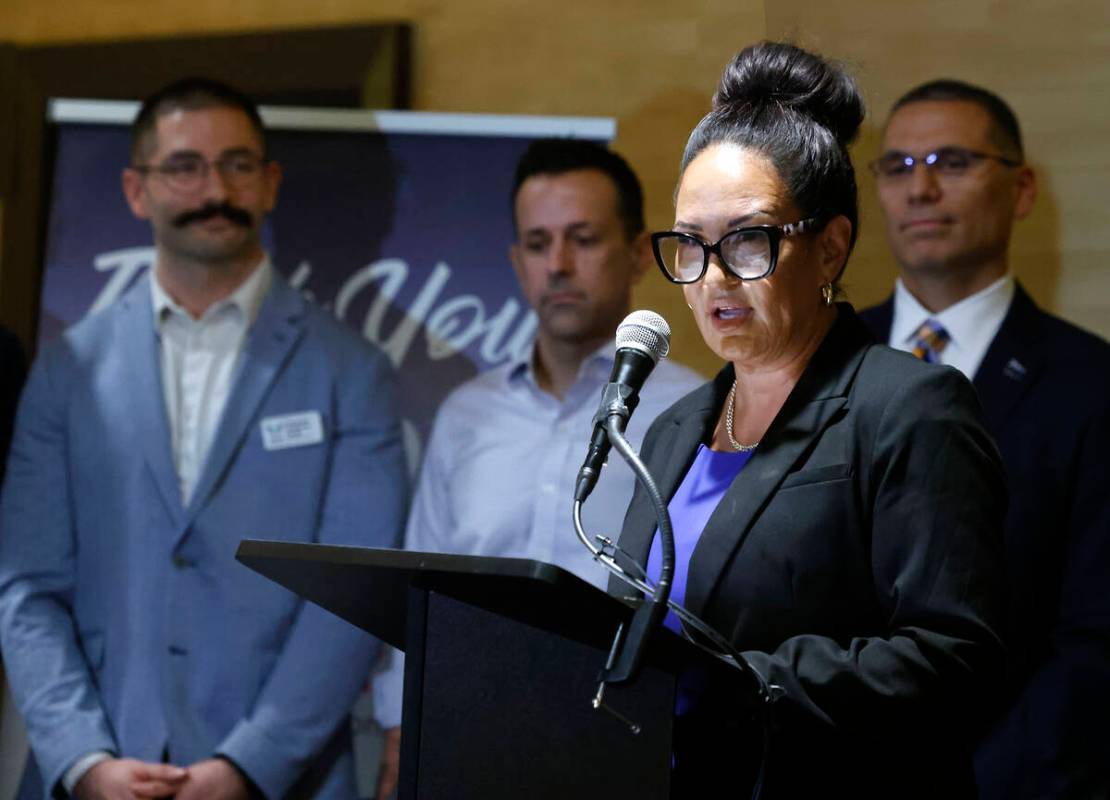 CCSD Chief Human Resources Officer RoAnn Triana gives an update on educator recruitment and ret ...