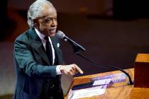 The Rev. Al Sharpton. (Andrew Nelles/The Tennessean via AP, Pool)