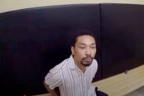 Shane Tamura is seen in a screenshot from a YouTube video released by Metropolitan Police Depar ...