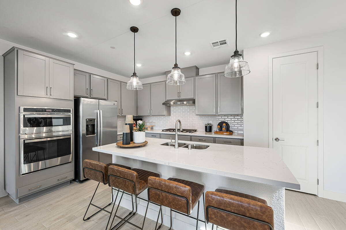 Verona by Taylor Morrison in Lake Las Vegas showcases three fully furnished model homes, the La ...