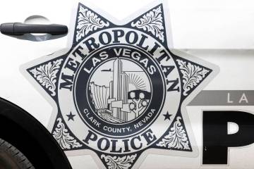 Metropolitan Police Department vehicle. (Bizuayehu Tesfaye/Las Vegas Review-Journal, File) @biz ...