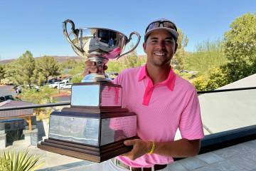 Reno's Trent Virden finished at 7-under 209 at Anthem Country Club to win the 2025 Nevada State ...
