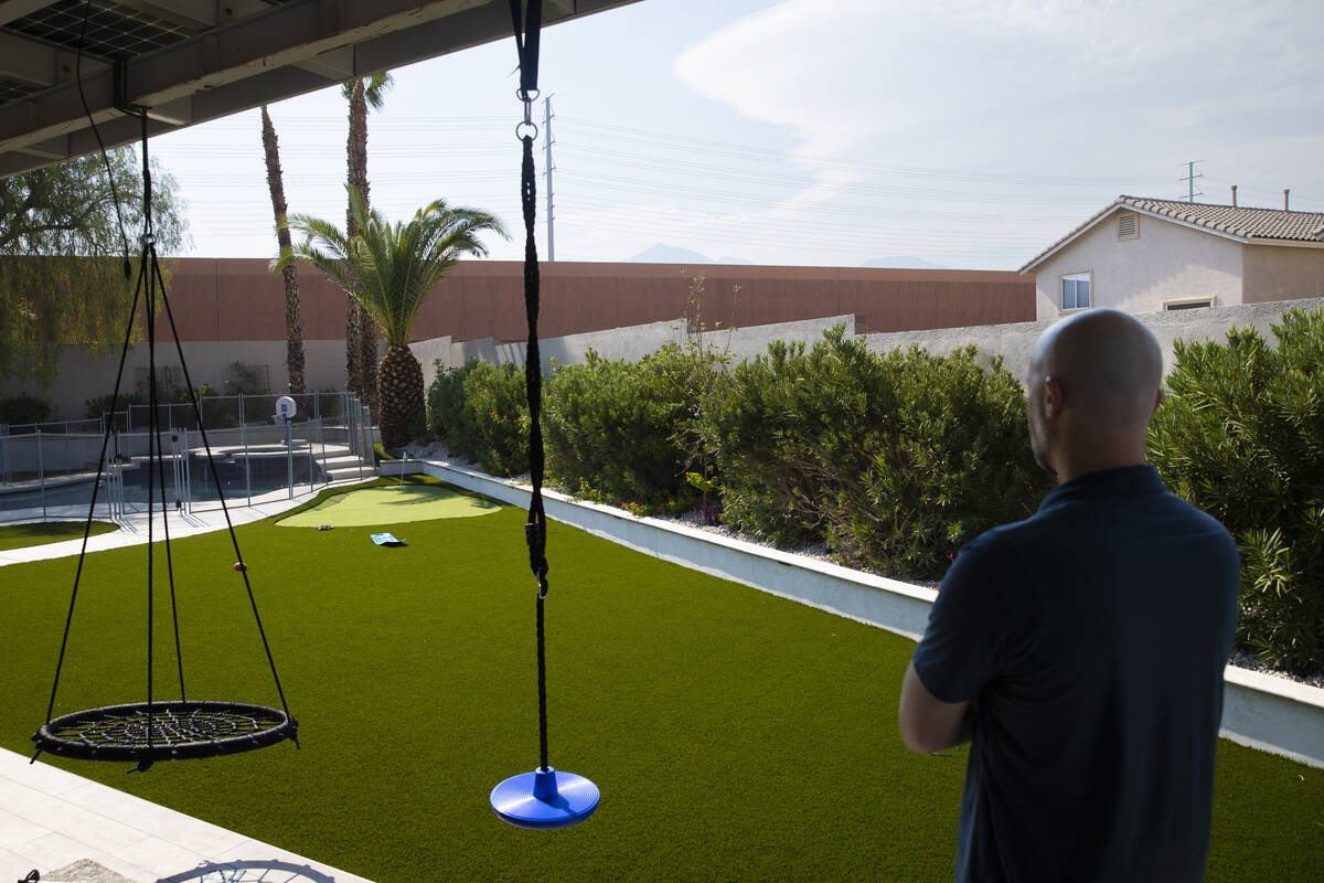 Sam Castor, a Summerlin attorney suing the Las Vegas Valley Water District over excessive fees, ...