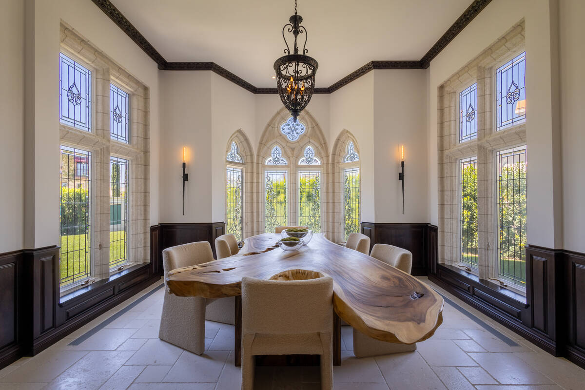 A castle-inspired property in Las Vegas, owned by Five Finger Death Punch guitarist and founder ...