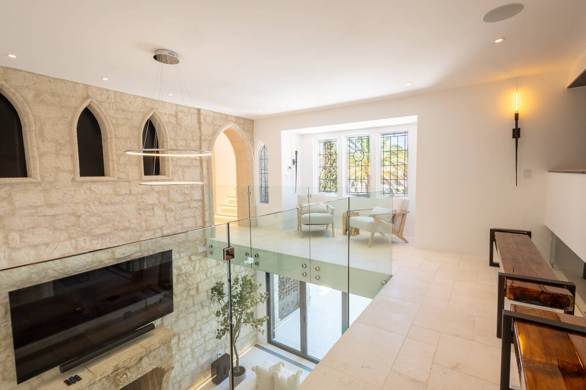 A castle-inspired property in Las Vegas, owned by Five Finger Death Punch guitarist and founder ...