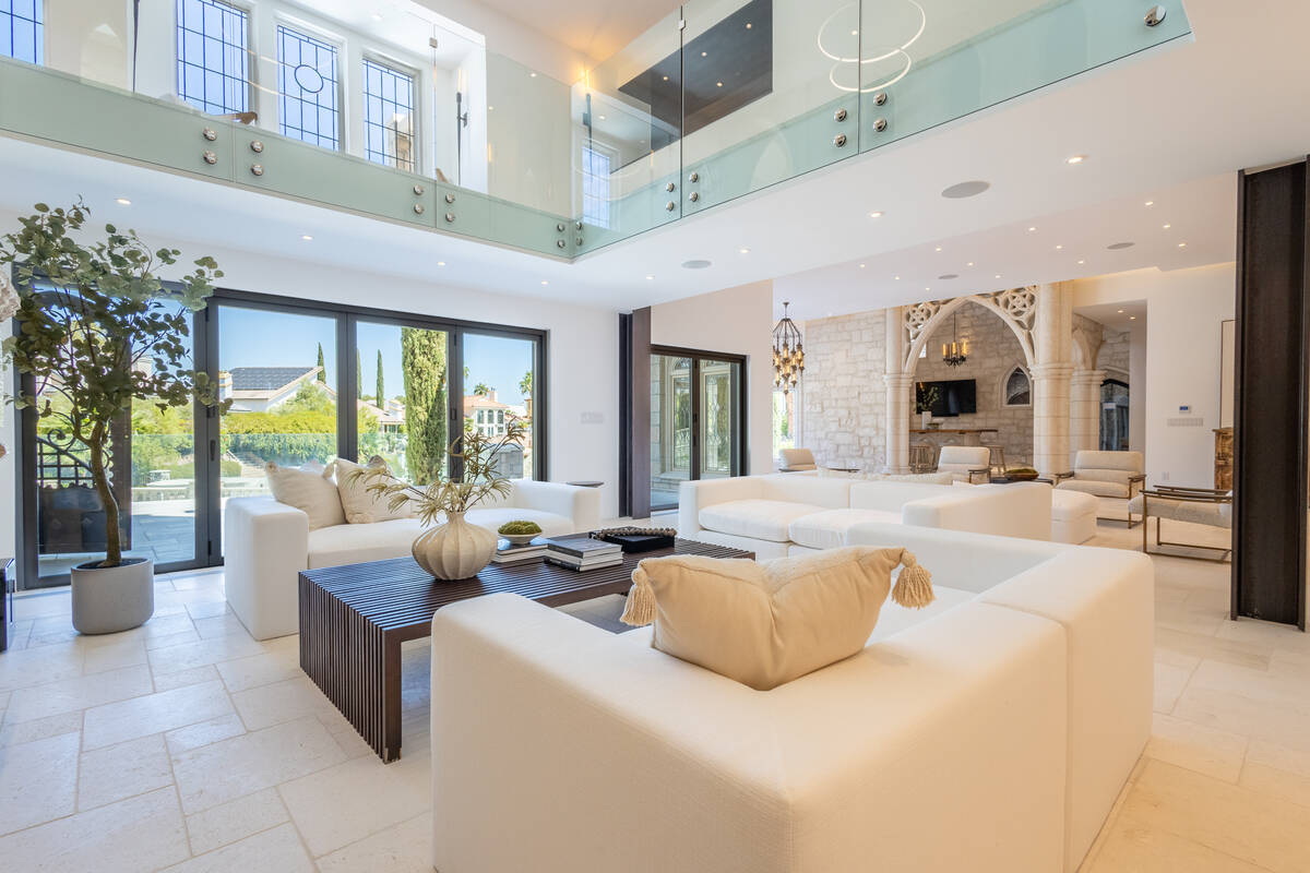A castle-inspired property in Las Vegas, owned by Five Finger Death Punch guitarist and founder ...