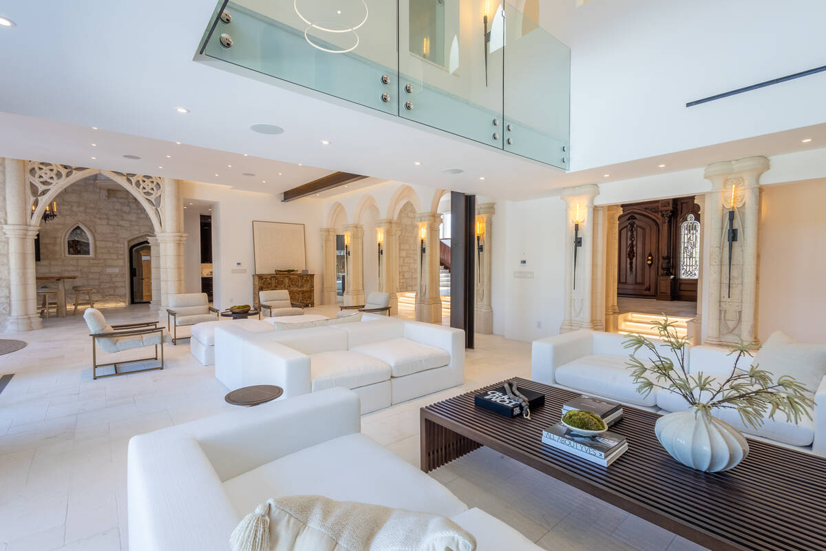 A castle-inspired property in Las Vegas, owned by Five Finger Death Punch guitarist and founder ...