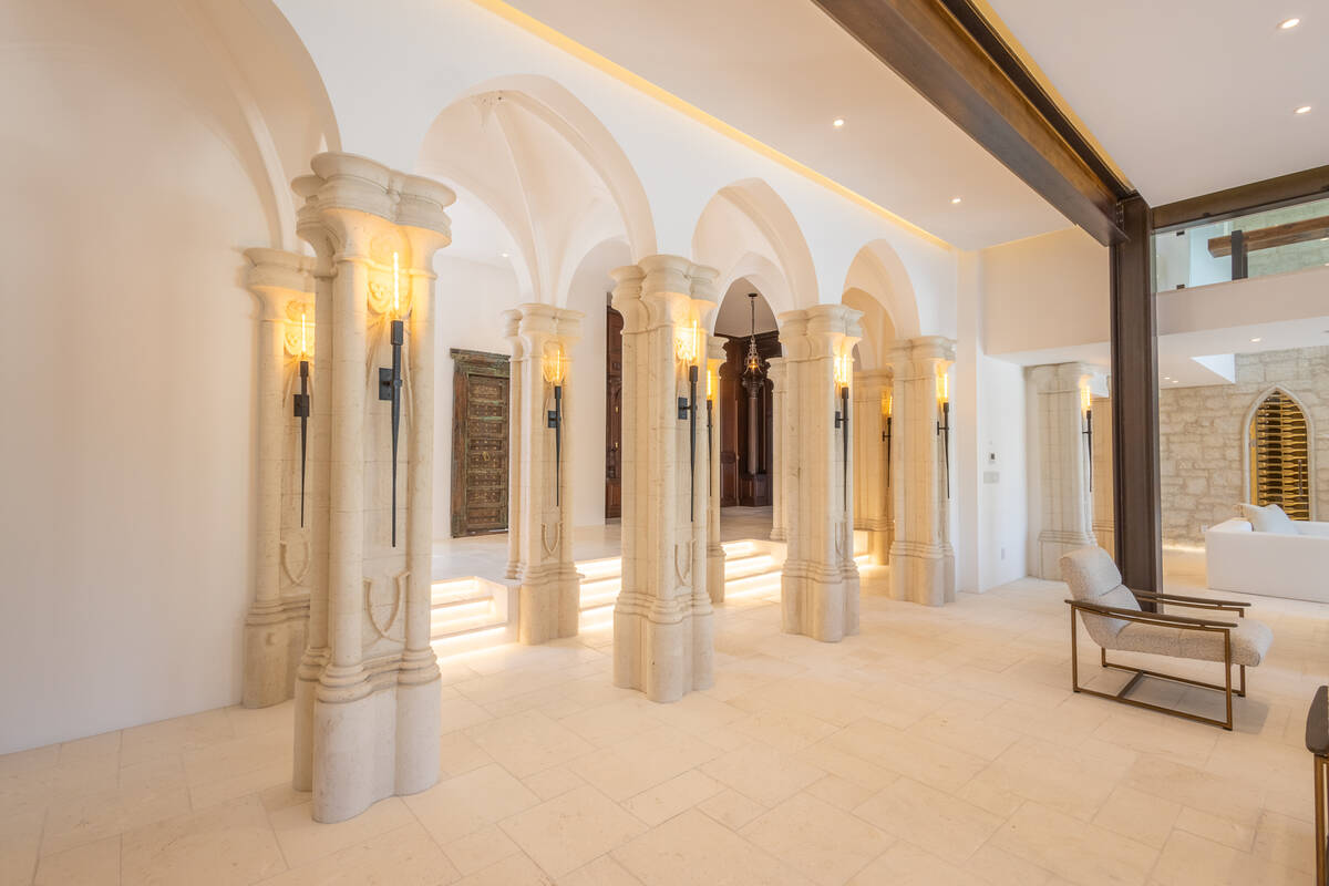 A castle-inspired property in Las Vegas, owned by Five Finger Death Punch guitarist and founder ...