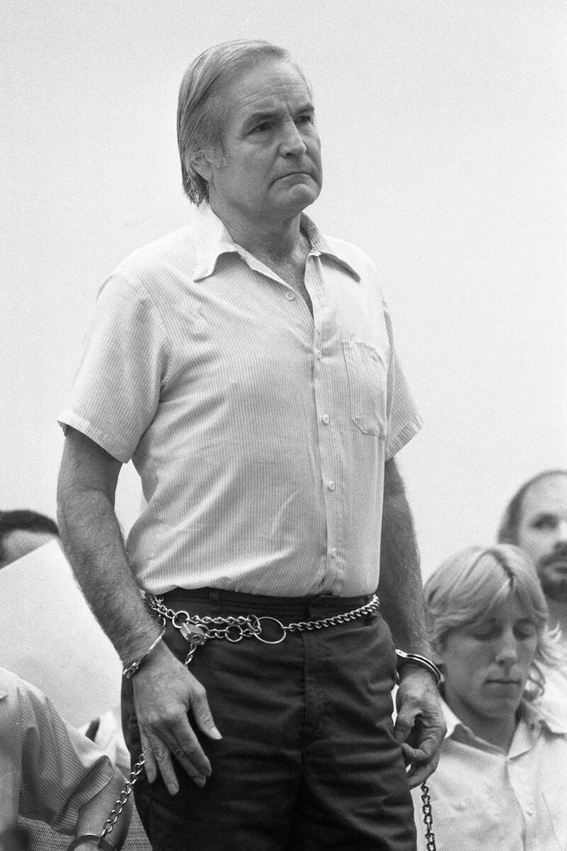 In this Review-Journal file photo, Robert Weeks, who was accused of killing his former wife and ...