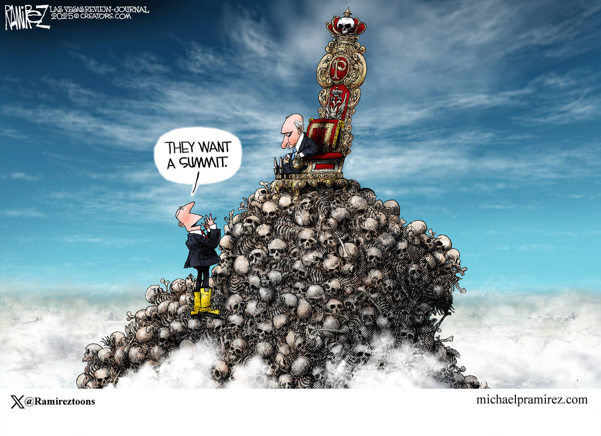 (Michael P. Ramirez/Las Vegas Review-Journal)