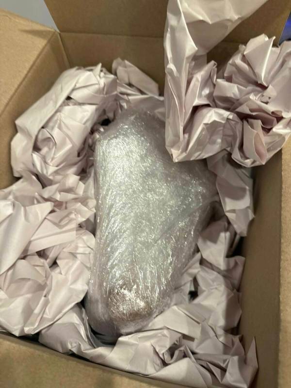 Blake Owens said a threatening message was mailed to a family member’s home the night of July ...