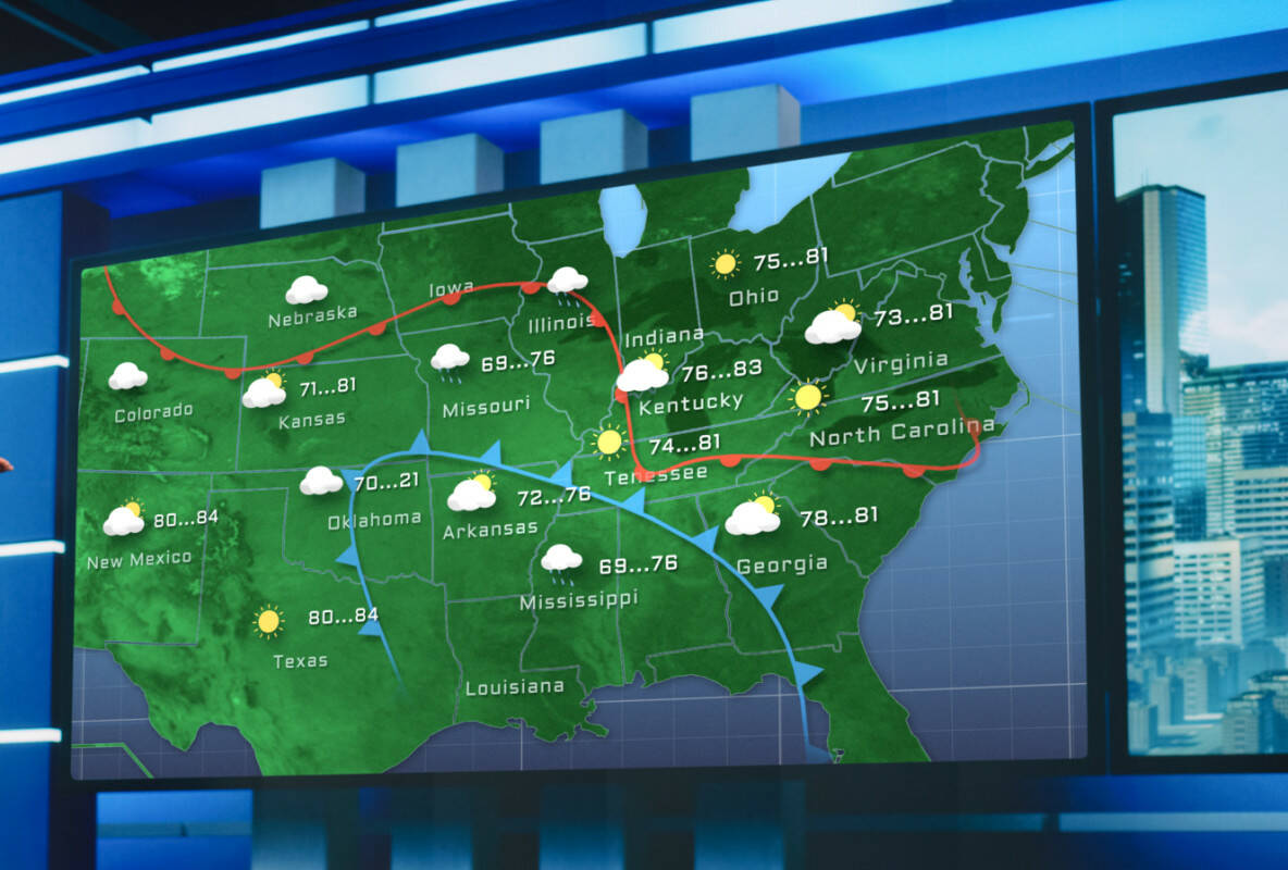 A Minnesota meteorologist is sending the internet into a frenzy over a move he made in the midd ...
