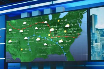 A Minnesota meteorologist is sending the internet into a frenzy over a move he made in the midd ...