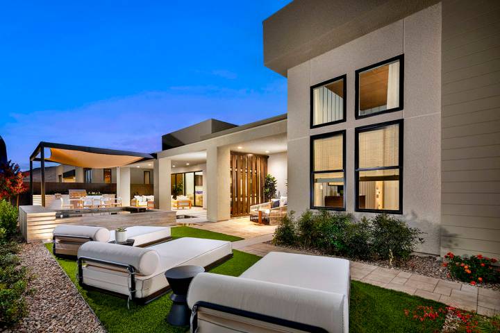 Model homes for three collections at Ascension by Toll Brothers in The Peaks village at Summerl ...