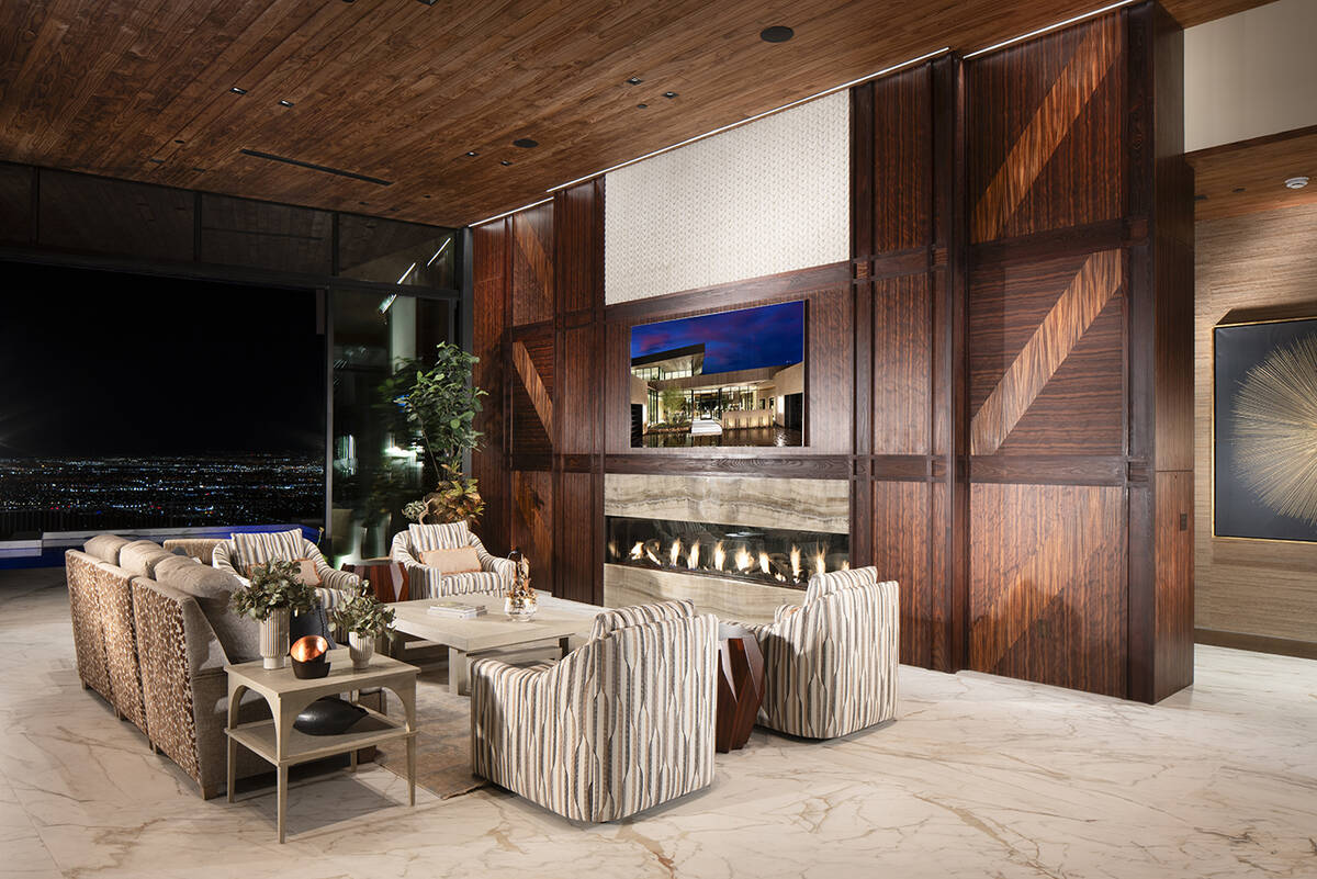 Daniel Coletti, owner of Sun West Custom Homes, designed and built The New American Home during ...