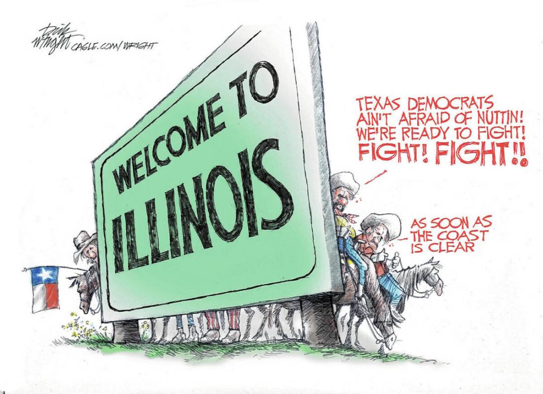 Dick Wright PoliticalCartoons.com
