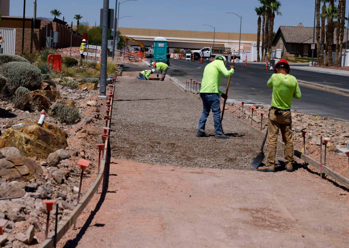 Extensive road and sidewalk construction projects are underway impacting traffic flow on Greenw ...