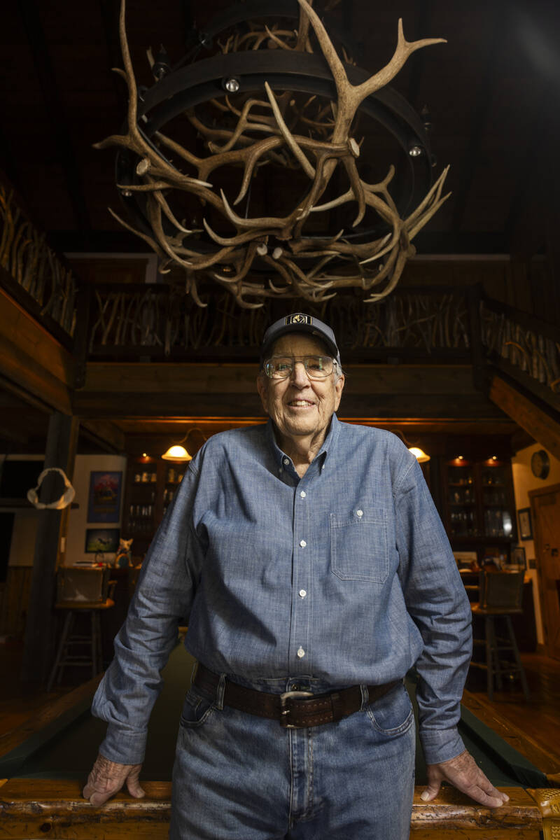 Brent Musberger at his home in Hamilton, Montana on Tuesday, Sept. 24, 2024.