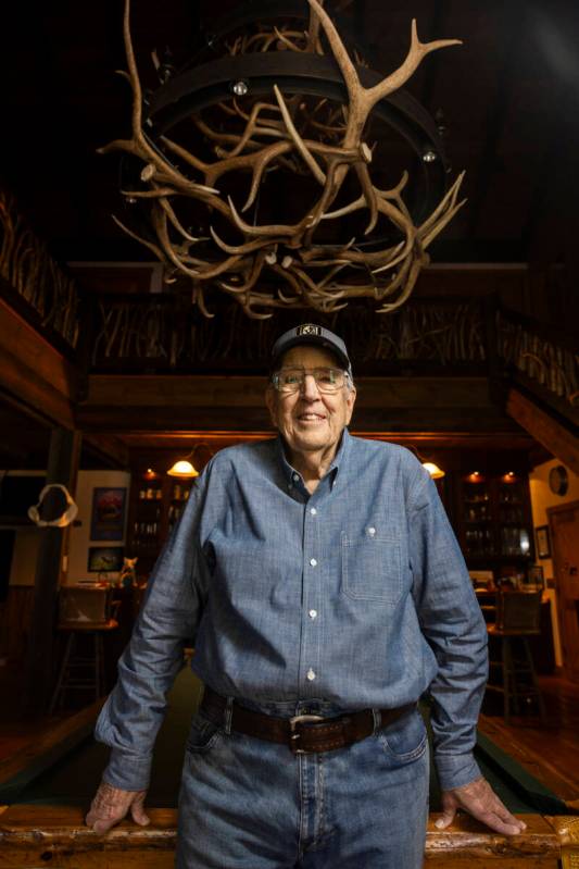 Brent Musberger at his home in Hamilton, Montana on Tuesday, Sept. 24, 2024.