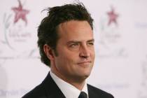 The late 'Friends' star Matthew Perry in an undated photo. (AMG-Parade)