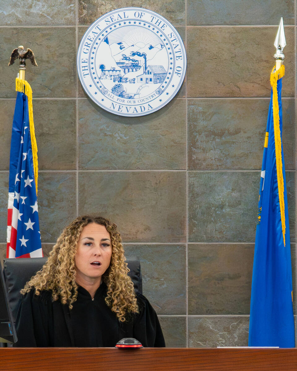 Judge Carli Kierny addresses the jury following opening statements in Nathan Williams’ trial ...