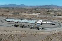 The Nevada Southern Detention Center is seen Wednesday, August 20, 2025 in Pahrump. (Sam Morris ...