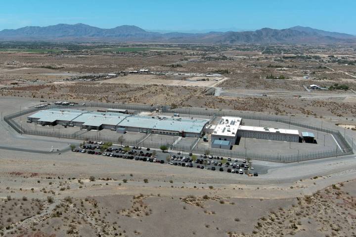 The Nevada Southern Detention Center is seen Wednesday, August 20, 2025 in Pahrump. (Sam Morris ...