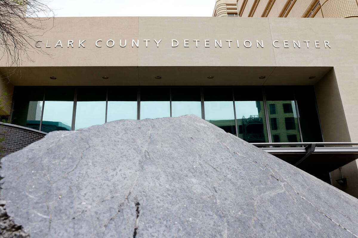 The Clark County Detention Center at 330 S. Casino Center Blvd., is pictured, on Thursday, Apri ...
