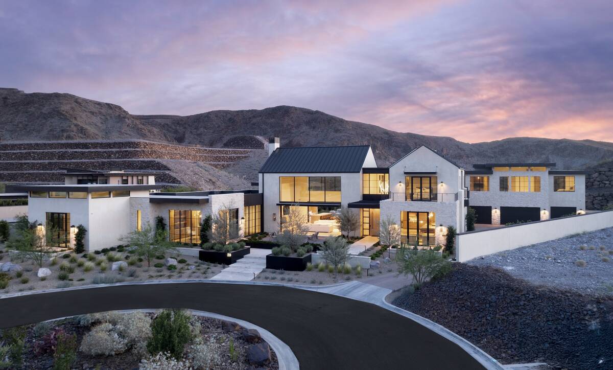 Located at 23 Sanctuary Peak Court in Ascaya, the home is filled with rustic amenities adding t ...