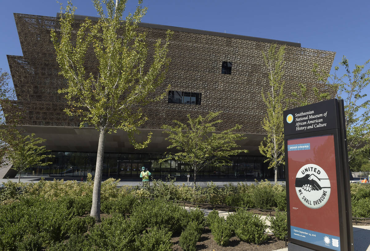 The National Museum of African American History and Culture in Washington. (AP Photo/Susan Walsh)