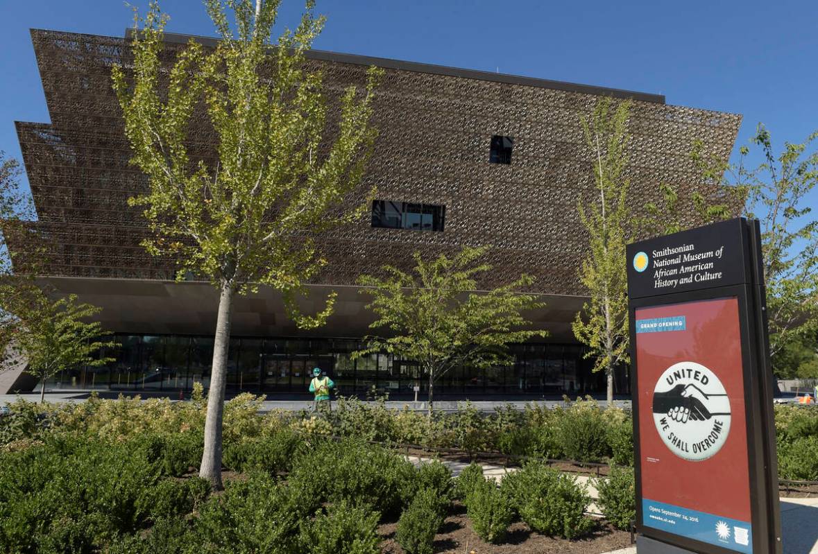 The National Museum of African American History and Culture in Washington. (AP Photo/Susan Walsh)