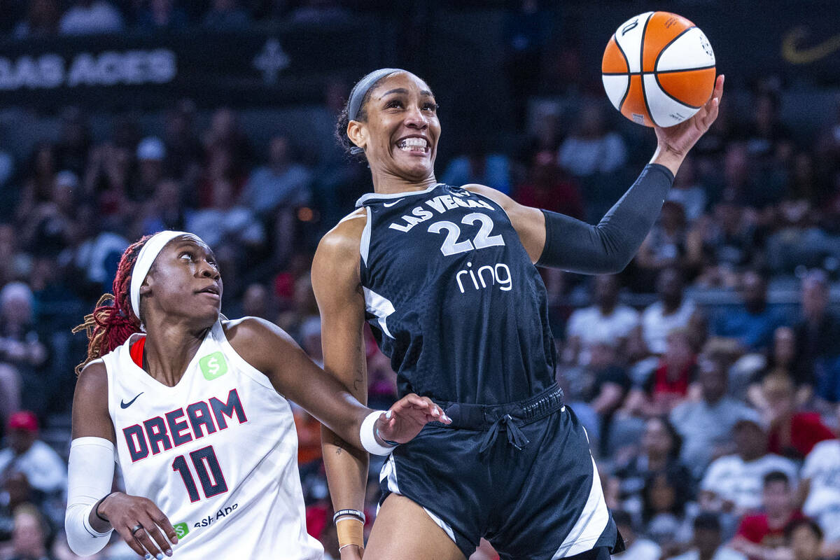 Las Vegas Aces' A'ja Wilson strengthens WNBA MVP case in win over Mystics |  Aces | Sports