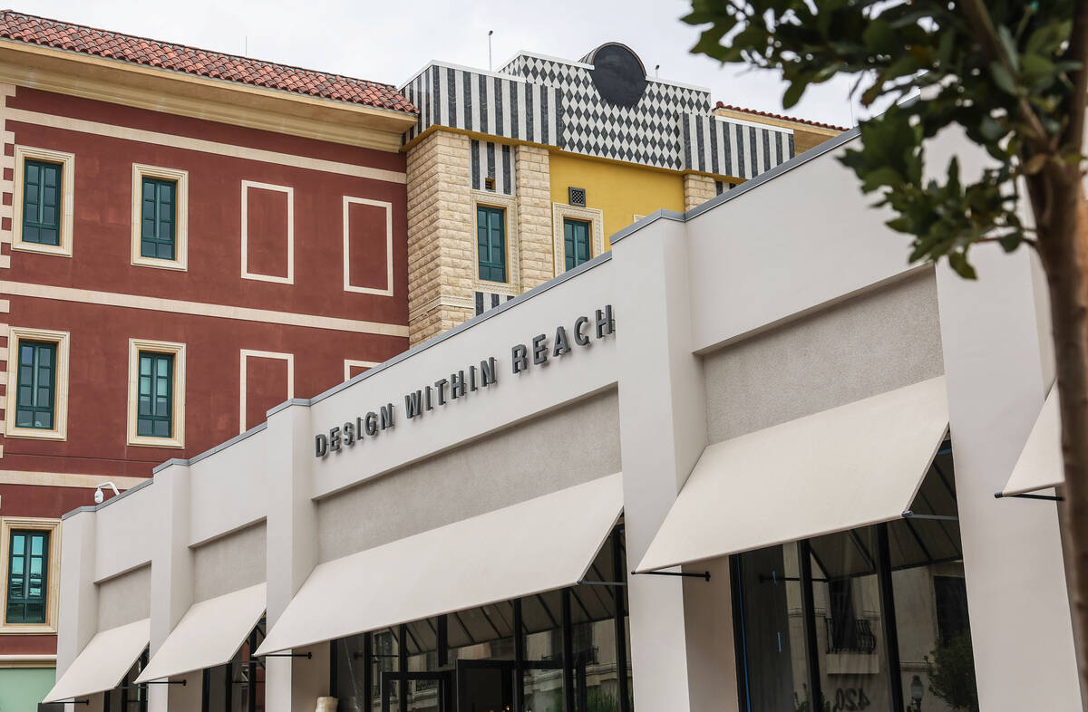 Furniture store Design Within Reach's new location in Tivoli Village on Monday, Aug. 25, 2025, ...