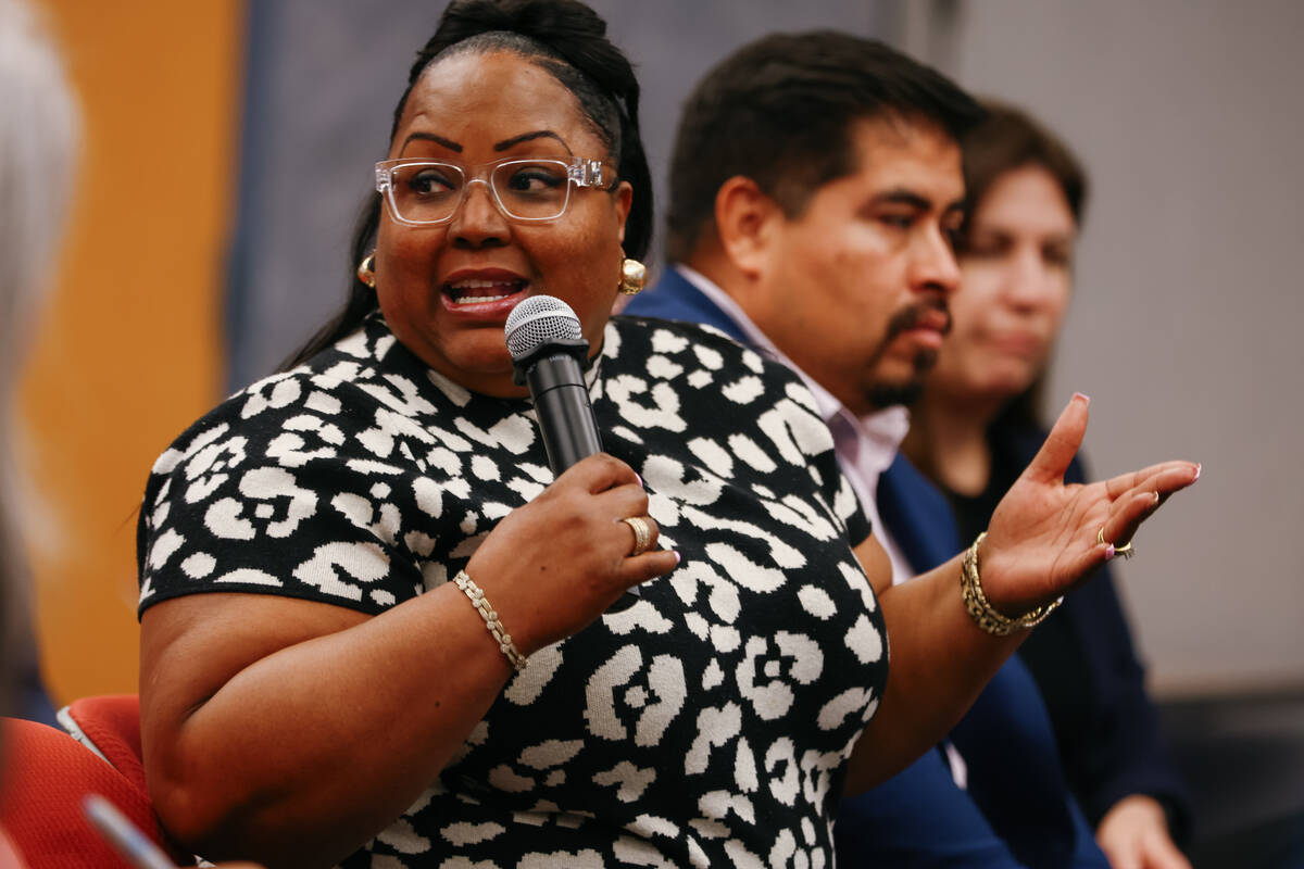 Deena Williams, development and modernization coordinator with the Southern Nevada regional Hou ...