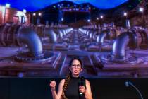 Colby Pellegrino, deputy general manager of resources for the Southern Nevada Water Authority a ...