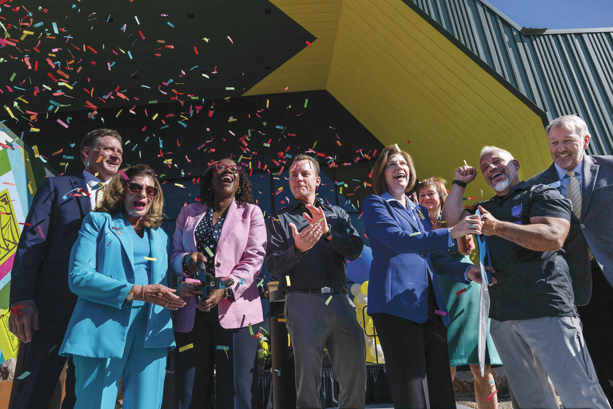 Confetti highlights notable attendees Matt McNair, Nevada System of Higher Education Chancellor ...