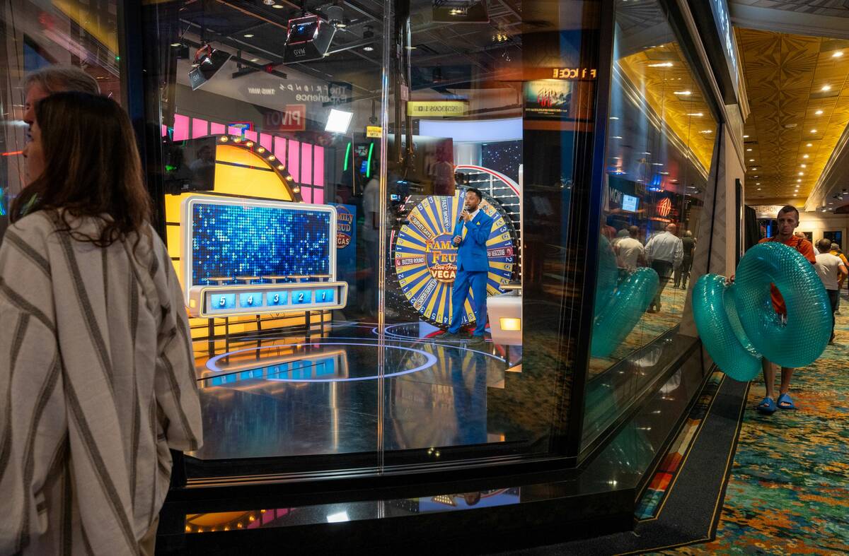 Family Feud joins the "Live From Vegas" online offerings available to players outside the U.S., ...