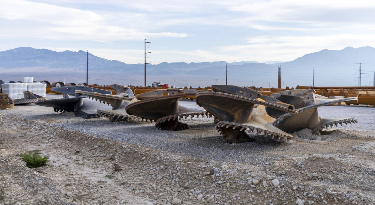The Greenlink West transmission line project site is operational near the Northwest Substation ...