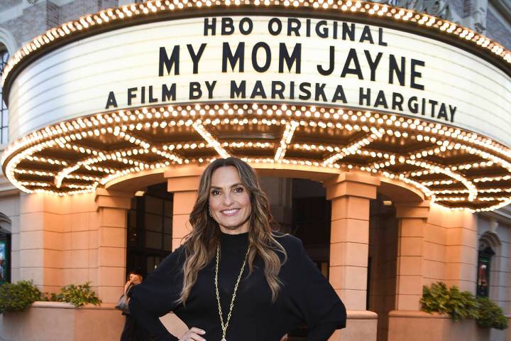 Mariska Hargitay arrives at a special screening of "My Mom Jayne" on Monday, June 23, ...