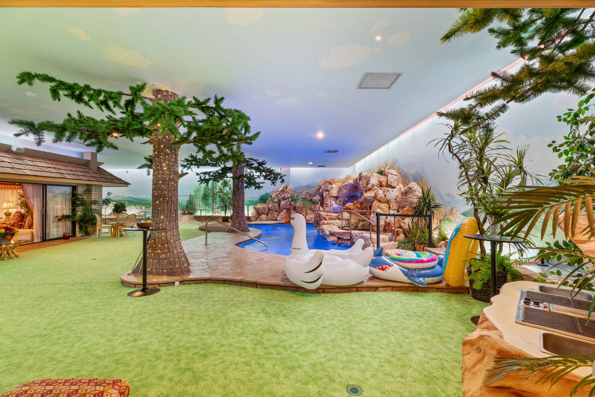 A view of the pool in the bunker. (IS Luxury)