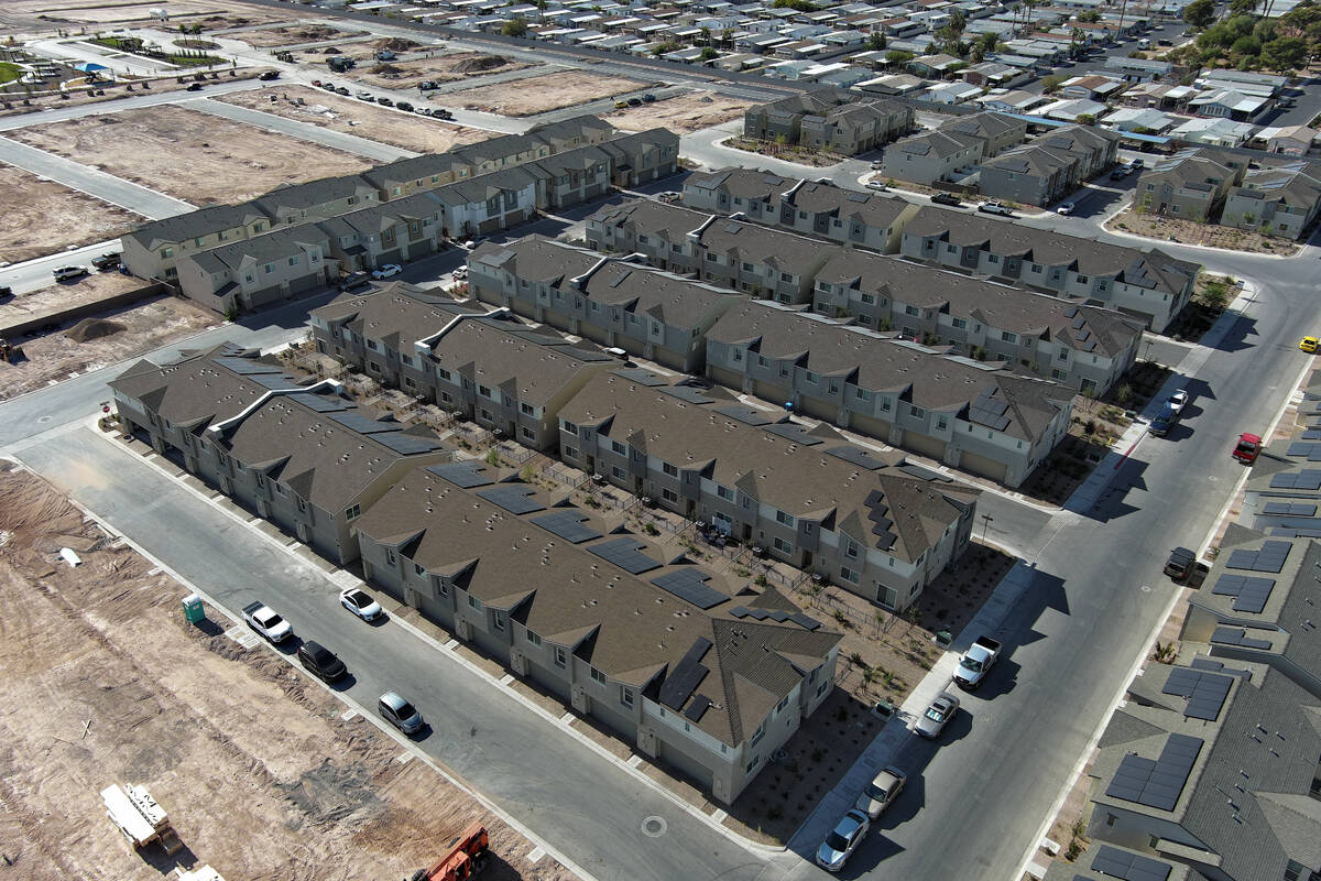 Las Vegas has some of the oldest homeowners in the country. (Sam Morris/Las Vegas Review-Journal)