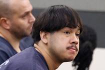Alfredo Jauregui, who pleaded guilty to a count of DUI resulting in death, appears in court dur ...