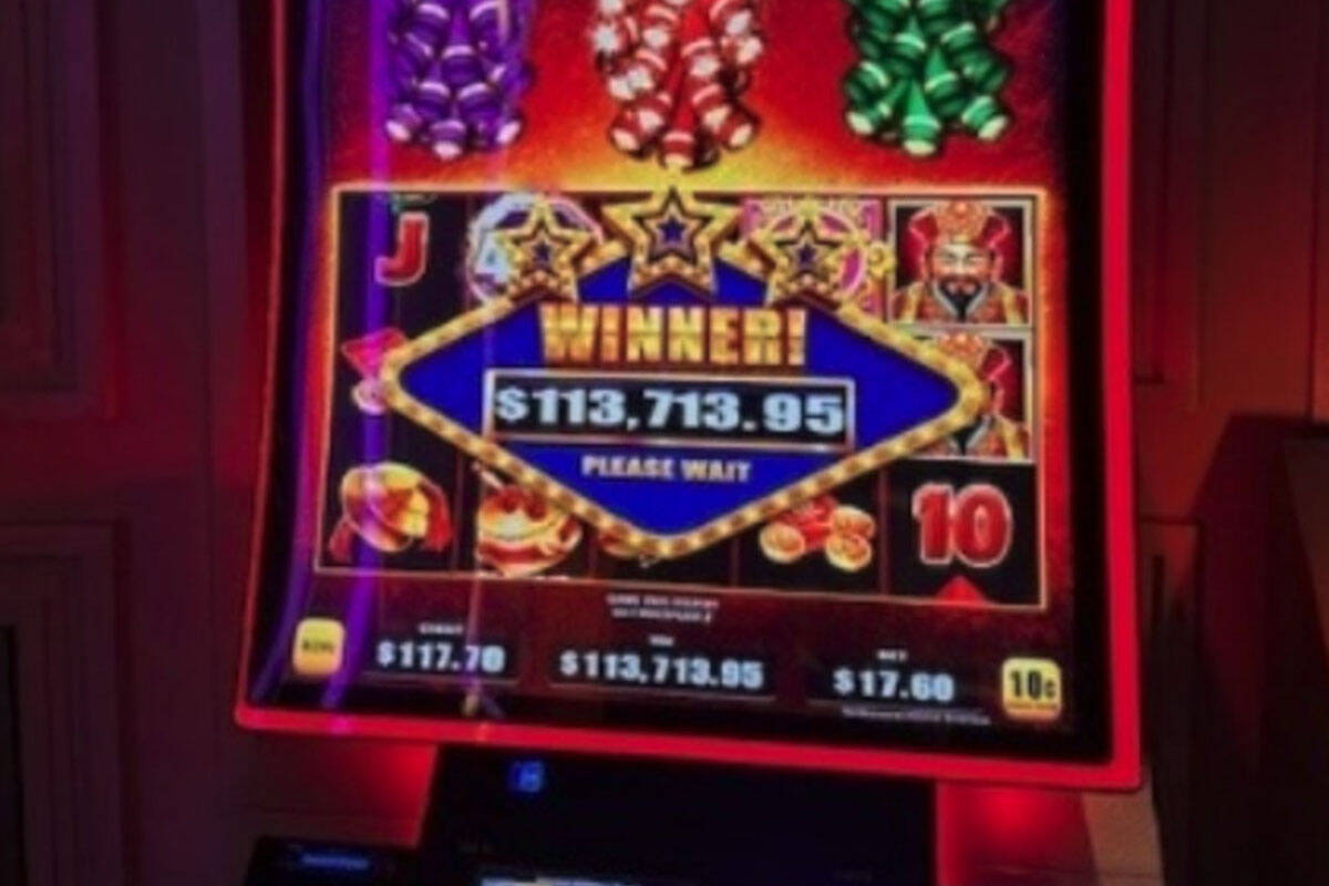 A visitor from Germany won a $113,714 jackpot on a Bao Zhu Zhao Fu Red Festival machine Saturda ...