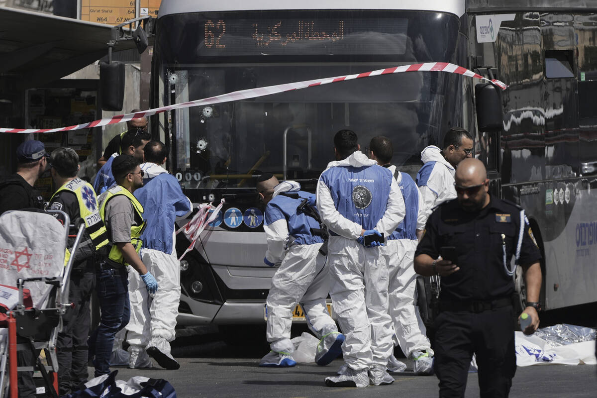 6 killed after Palestinian gunmen attack Jerusalem bus stop